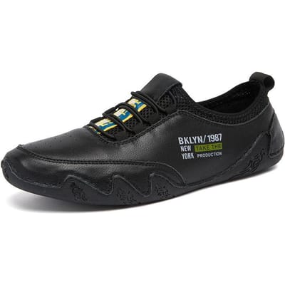 Echt Leer Eerste Laag Kalfsleer Schoenen, Zacht Leer Witte Schoenen, Lichtgewicht Casual Ademende Schoenen 44