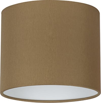 Uniqq Lampenkap stoffen cognac Ø 18 cm – 15 cm hoog