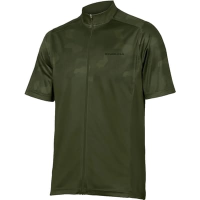 Endura Hummvee Ray Korte Mouw Wielertrui Groen M Man