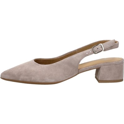 Tamaris Slingback Pumps taupe Leer - Dames - Maat 40