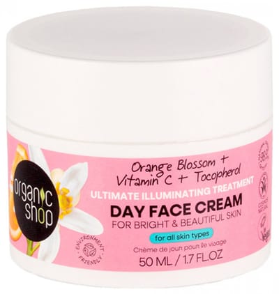 Organic Shop Oranjebloesem Radiance Dagcrème 50 ml