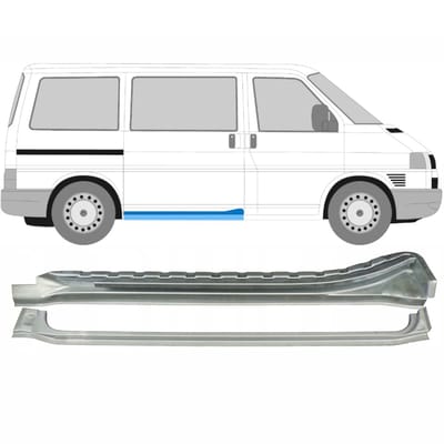 Schuifdeur dorpel reparatiepanel voor Volkswagen Transporter T4 1990-2003