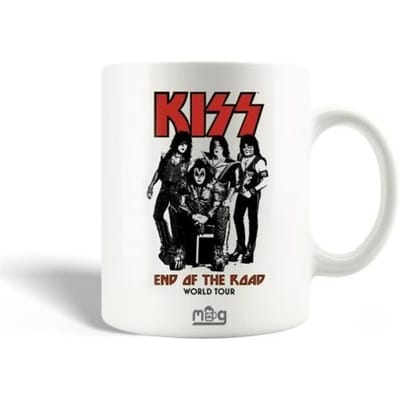 Mug en Céramique Kiss 74 Pop Rock End Of The Road World Tour