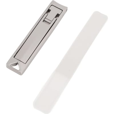 Coupe-ongles pliables en acier inoxydable portables ultra-fins de poche coupe-ongles manucure outils pour la maison voyage white