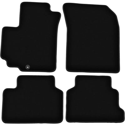BASIC zwarte veloursmatten voor: Suzuki Swift V 5D hatchback (2010-2016)