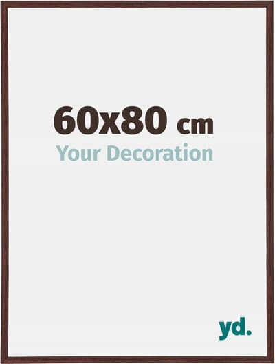 Your Decoration - Fotolijst 60x80 cm - Kunststof - Bruin - Annecy