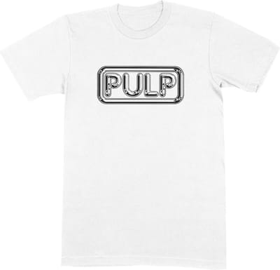 Pulp - Different Class Logo Heren T-shirt - S - Wit