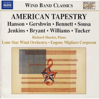 CD HOWARD HANSON, GEORGE GERSHWIN, ROB - American Tapestry 8570968 Naxos 2008 VS Klassiek Gebruikt