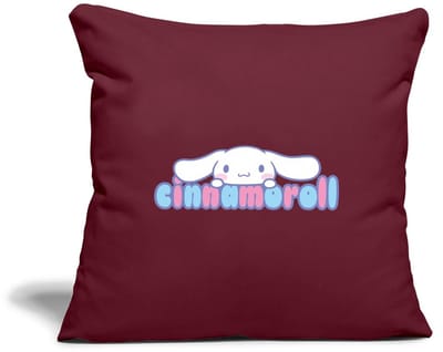 Cinnamoroll Gluurt Over De Letters Sierkussenhoes, 45 x 45 cm