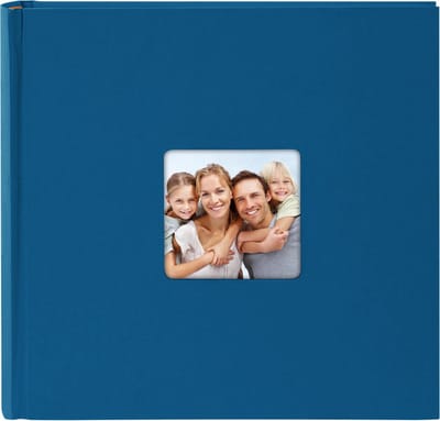 GOLDBUCH GOL-31094 fotoalbum LIVING blauw als Fotoboek, 30x31 cm, 100 blz