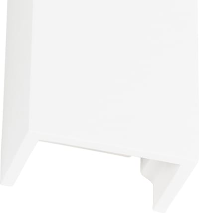 QAZQA colja_novo - Landelijke Wandlamp voor binnen - 1 lichts - D 6 cm - Wit - Woonkamer | Slaapkamer