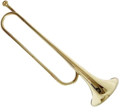 Jeugdtrompet - Leerlingtrompet Hoorn - Muziek Maken - Responsieve Zuiger - 3 x 2 x 1 cm - Goud