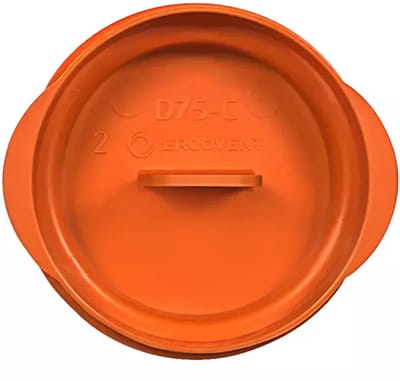 Ergovent afdekkap 75 mm voor AERO PRO Slim Box
