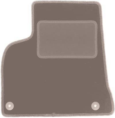 Beige bestuurdersmat voor: Peugeot 5008 I 7 zitplaatsen (2009-2017)