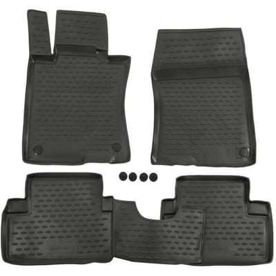 J&J AUTOMOTIVE | Tapis De Sol En Caoutchouc 3D Exclusive Pour Honda Accord 2008-2015 noir
