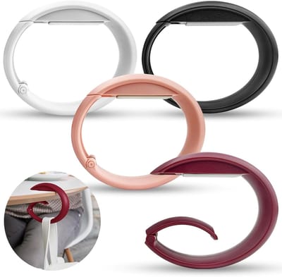 Handtas Hangers Set van 4, Draagbare Tassteunen voor Rugzakken, Handtassen en Tassen (4 Kleuren)