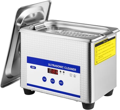 0,8l Ultrasoon Reiniger met Digitale Timer - 35W - Roestvrij Staal - voor Het Reinigen van Sieraden