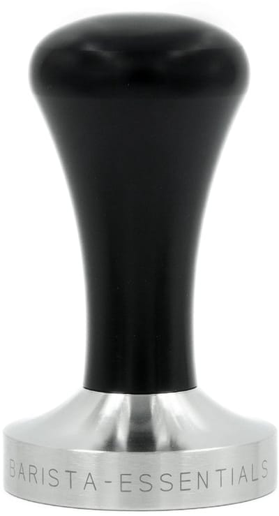 Tamper - 49mm – La pavoni (pre 2000) - Zwart - RVS - Koffie Tamper – Espresso Tamper - Koffie Stamper - Delonghi Koffiemachine – Espressomachine - Barista Essentials