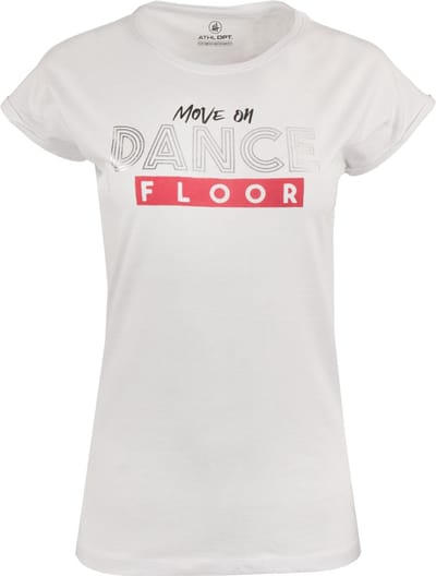 Dames-T-shirt Athl. Dpt Britney Wit Wit - M