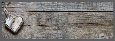 MD Entree - Keukenloper - Vloerkleed - Machinewasbaar - Cook&Wash - Heart Wood - 50 x 150 cm