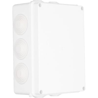 Boîte de Jonction Boîtier Électrique ABS IP65 Étanche 200x155x80mm Boîtier d'Alimentation pour Extérieur