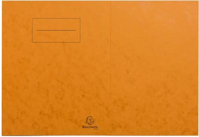 Exacompta 100x Schriftomslag in glanskarton 225g - 17x22 cm - Oranje - 32124E