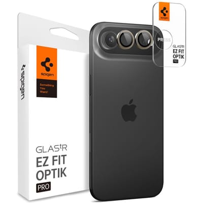 Spigen Camera Lens Protector Geschikt voor iPhone Air - Glas.tR EZ Fit Optik Pro - 9H Tempered Glass - Gemakkelijke Installatie - Goud 2-Pack