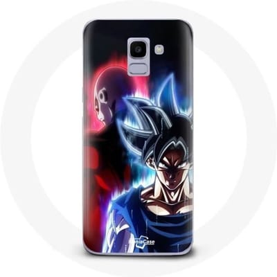 Case voor Samsung Galaxy J6 2018 Anime Dragon Ball Goku en Jiren