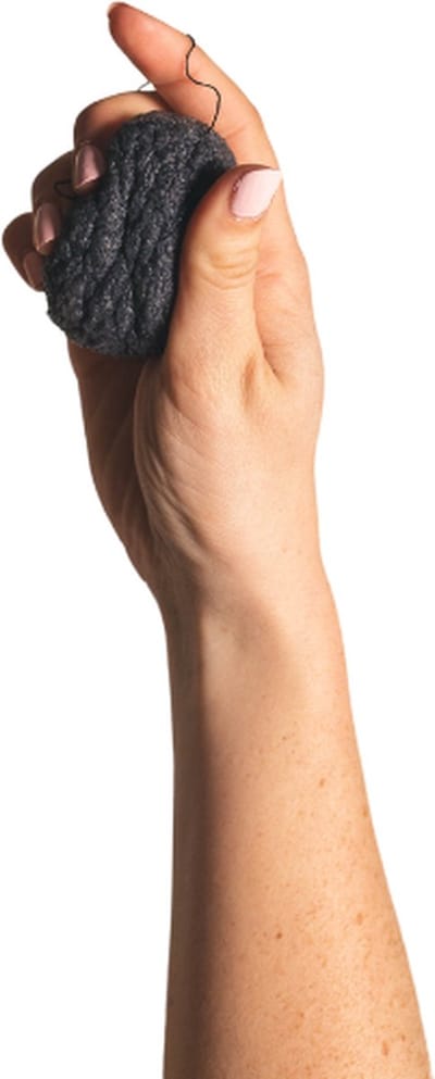 Loofys Konjac Spons - Natuurlijke & Licht Exfoliërende Gezichtsspons - Voor de Normale Huid - Plasticvrij, Vegan & Duurzaam - 1 stuk
