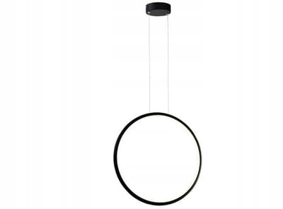 Ragi LED Hanglamp Zwart 43cm 24W - Moderne Keuken Verlichting