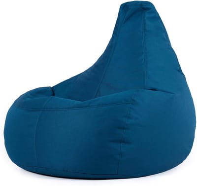 Gaming Zitzak in Blauwgroen - Waterafstotende en Geweven Fauteuil voor Binnen en Buiten