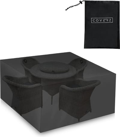 Beschermhoes Tuinmeubelen - Tuintafel - Loungeset - Tuinset - 123x123x74 cm