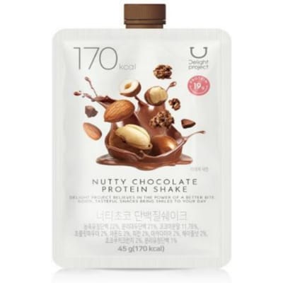 [Delight project] Eiwitshake 4 soorten(Keuze 1) #Nutty Chocolate