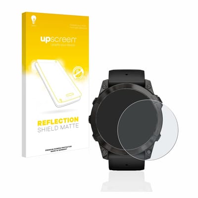 upscreen - Screenprotector voor Garmin Epix Pro (Gen 2) (51 mm) - Folie Beschermfolie anti glare matte
