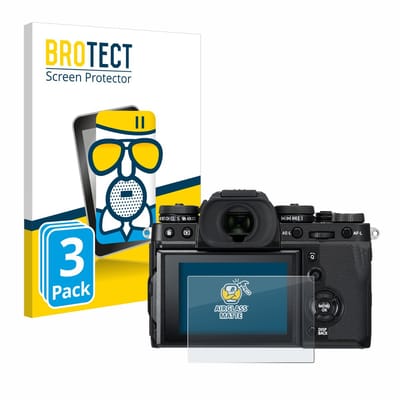 BROTECT - Screenprotector voor Fujifilm X-T3 - Folie Beschermfolie Beschermglas matte 3 Stuks