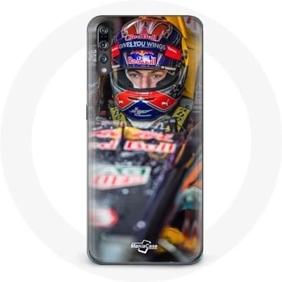 Coque pour Huawei p20 Formule 1 Max Verstappen Pilote automobile de F1