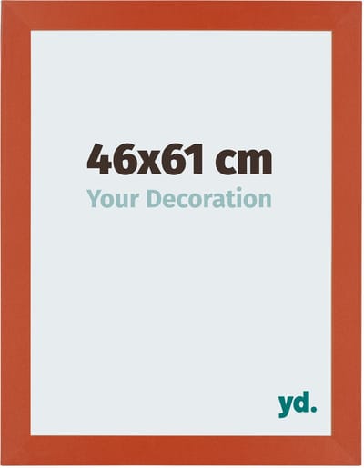 Your Decoration - Fotolijst 46x61 cm - MDF - Oranje - Mura