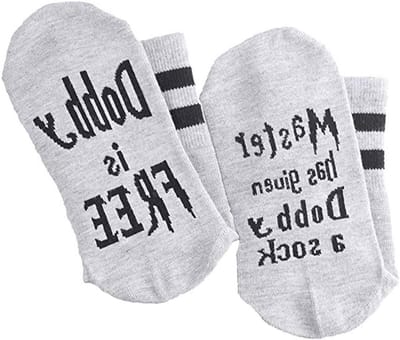 Master Has Given Dobby a Sock - Unieke Dobby Sokken, Mode Sokken Cadeaus voor Vrouwen en Mannen, Comfortabele en Creatieve Sokken