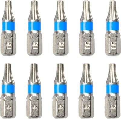 10 Stuks TX Schroevendraaier Bits Set T15 - S2 Staal