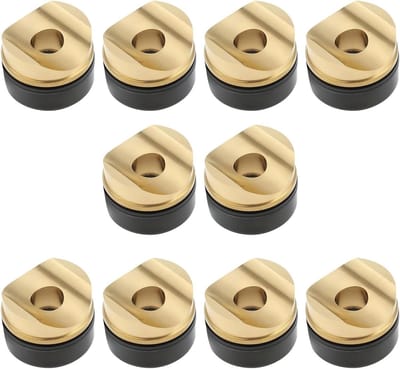 Dailygoods- Sproeier Tip Pakkingen 10 Stuks - Messing/Seal