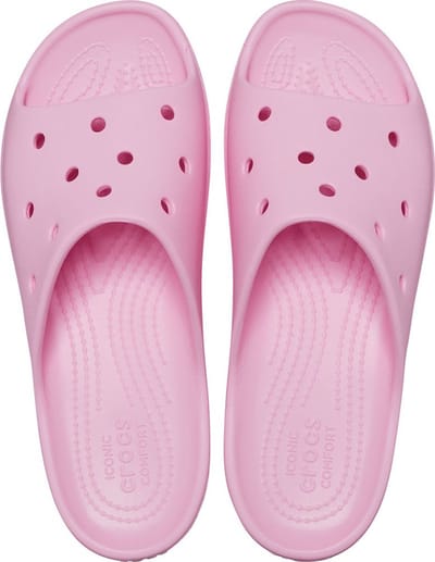 CROCS Classic Platform Slides - Flamingo - Dames - EU 39/40