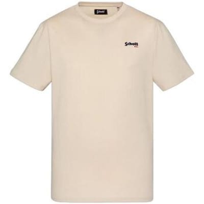 T-shirt Korte Mouw Schott EMB