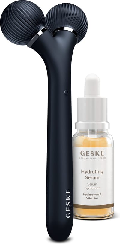 GESKE | SmartAppGuided™ Sonic Facial Roller | 4 in 1 | + gratis cosmetica