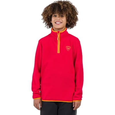 Rossignol Strawpile Fleece Met Halve Rits Rood 16 Years Jongen
