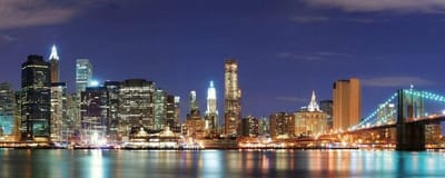 Fotobehang - Manhattan 375x150cm - Vliesbehang