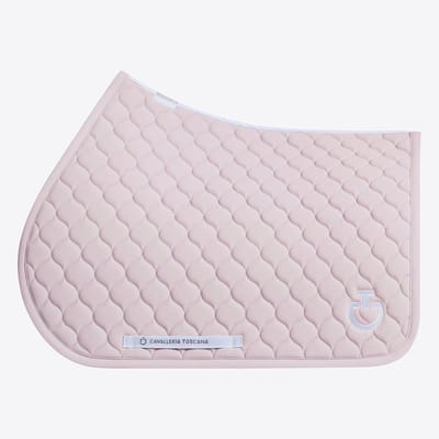 Cavalleria Toscana Circular Quilted Jersey Zadeldek Full Violet Ice