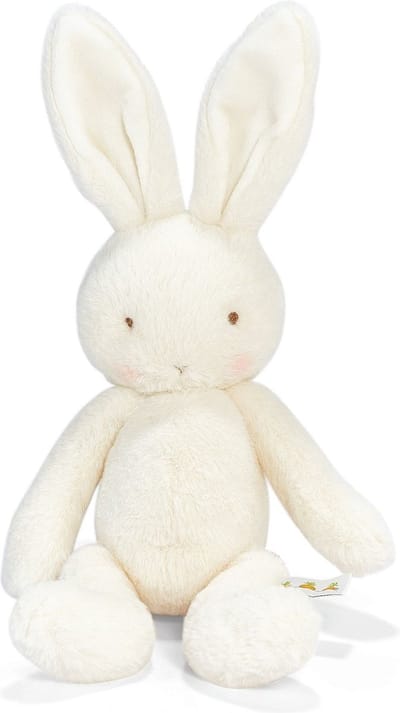 Bunnies By The Bay knuffel Bun Bun Bunny crème – zachte pluche konijnenknuffel 40 cm - tijdloos design - geborduurde details - geschikt voor baby en kind