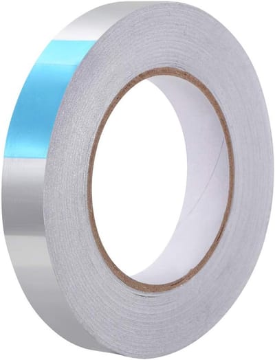 Warmtebestendige Aluminiumfolie Tape 50mm x 20m - Zelfklevend voor Isolatie en Reparatie
