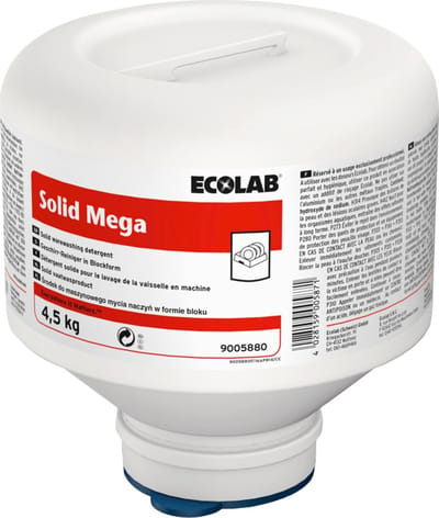 Ecolab Vaatwasmiddel Solid Mega 4 (4500 gr)