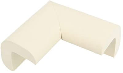 Randbescherming Meubels - Hoekbeschermers - Veiligheid Thuis - Flexibel NBR Rubber - 4 Stuks - Bruin